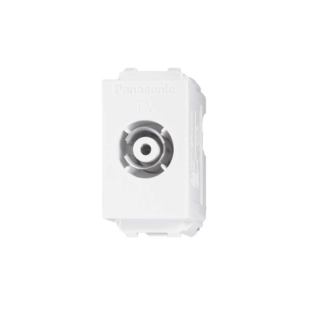 Panasonic TV socket white Wide | TV/Satellite Outlet 215004 - SKU 215004