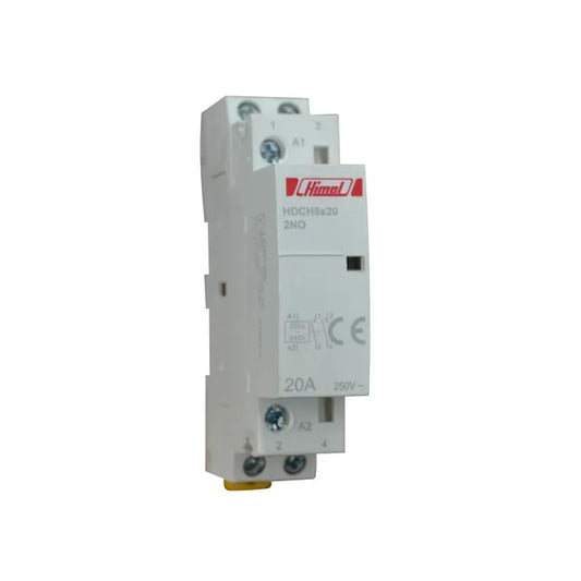 Himel HDCH8s Silent Modular Contactor Series | 220V/230V AC Coil, DIN-Rail Power Switching Range