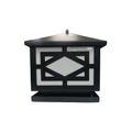 El Sewedy 600023 Pyramid Top Black IP56 30*30 1*e27 Outdoor Wall Lantern | Outdoor Wall Lighting - SKU 600023