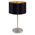 EGLO 71127 Black Nickel and Black Lamp Shade | Decorative Indoor Lighting - SKU 71127