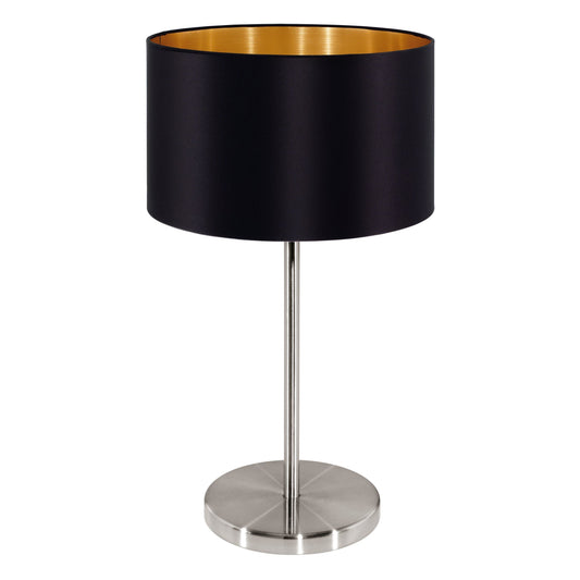 EGLO 71127 Black Nickel and Black Lamp Shade | Decorative Indoor Lighting - SKU 71127