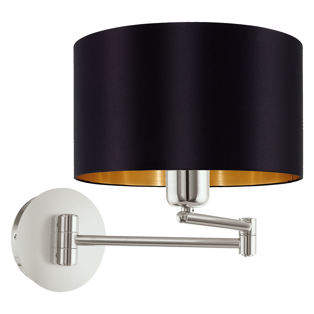 EGLO 71202 Maserlo أسود LED ليد حائط إضاءة | Decorative Indoor إضاءة - SKU 71202