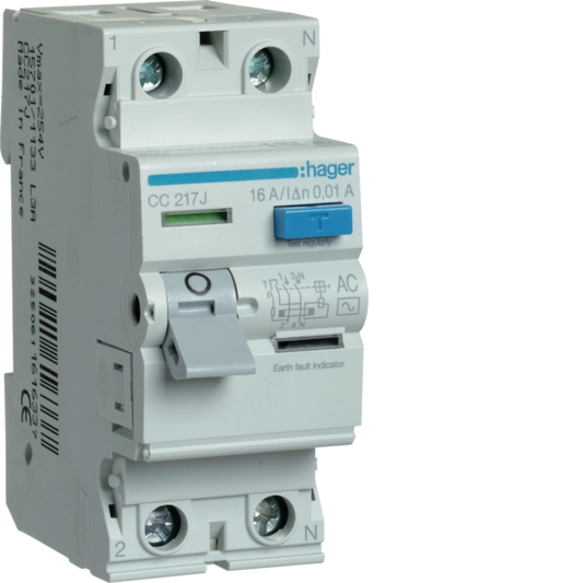 Hager hager-cc-rccb-2p-10ma-type-ac product image