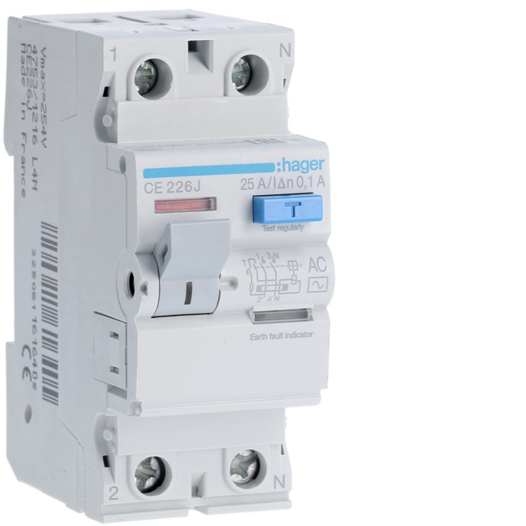 Hager hager-ce-rccb-2p-100ma-type-ac product image