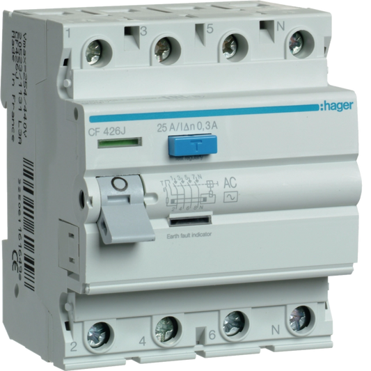 Hager hager-cf-rccb-4p-300ma-type-ac product image