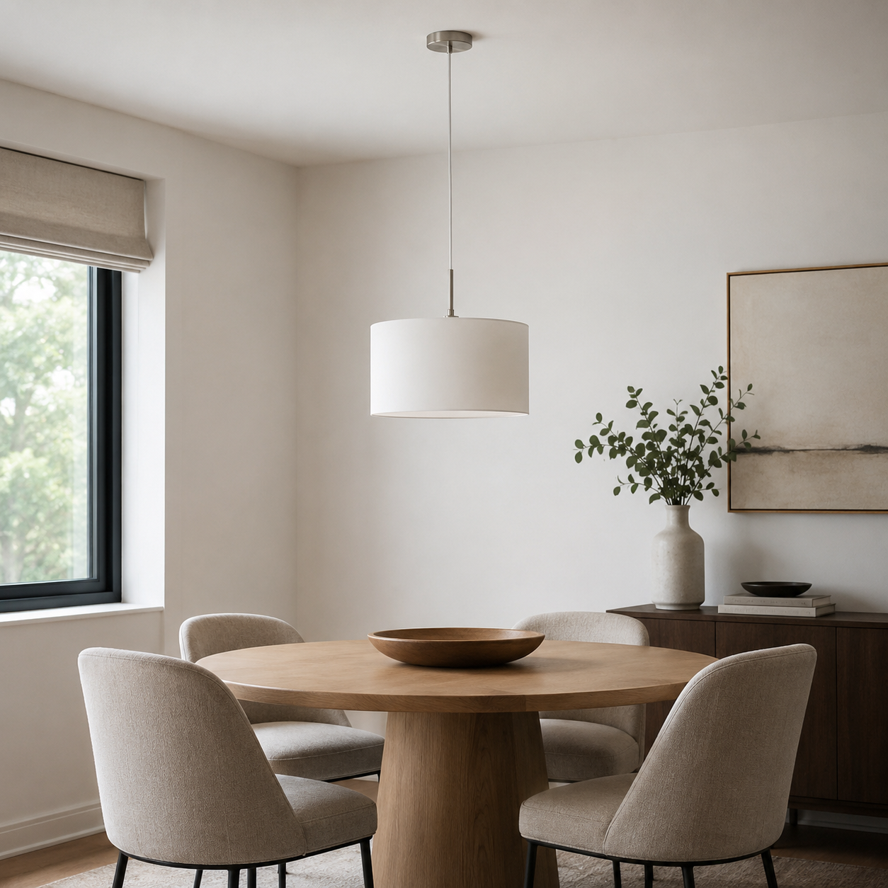 أبيض Steel Nickel Pendant إضاءة | Decorative Indoor إضاءة