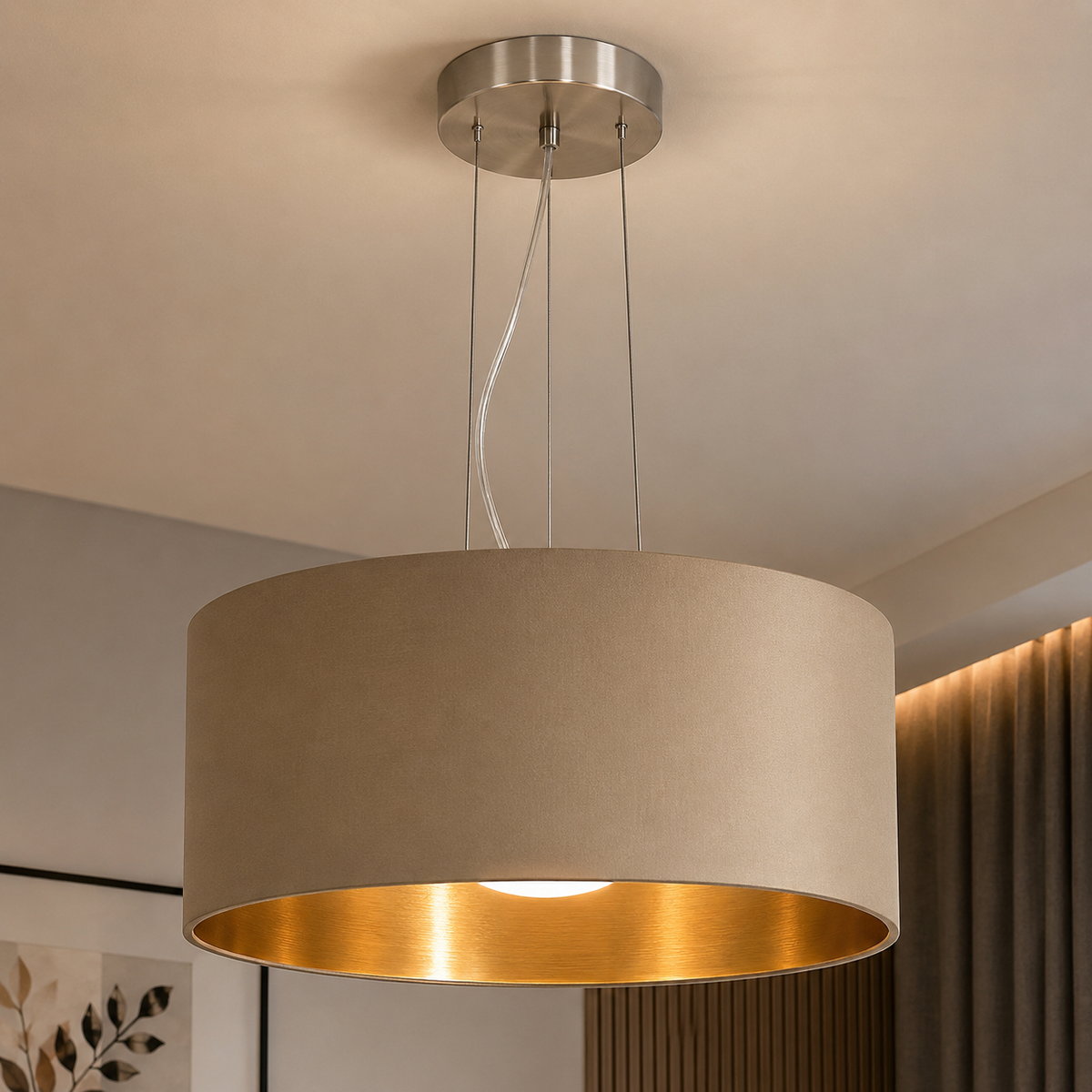 رمادي Nickel و رمادي Pendant إضاءة | Decorative Indoor إضاءة