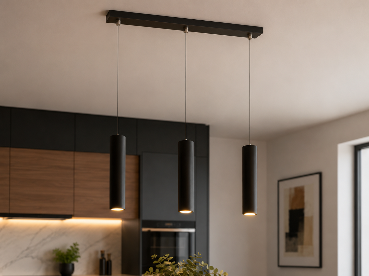 Triple Cylinder Pendant إضاءة | Decorative Indoor إضاءة