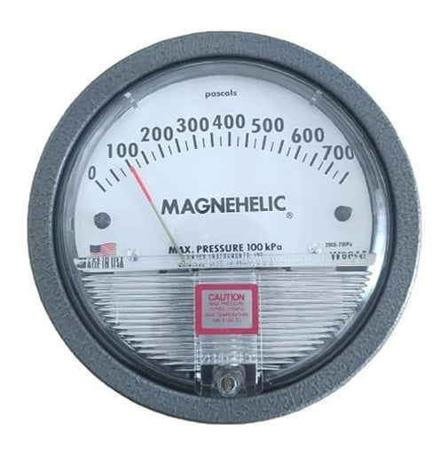 مقياس الضغط التفاضلي Magnehelic من Dwyer 0-700 باسكال