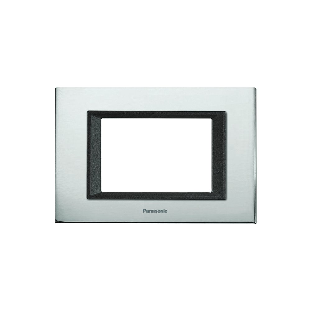 Panasonic 3M plate Metallic Silver Ultima Thea | Wall Plate 215214 - SKU 215214