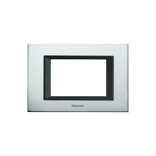 Panasonic 3M plate Metallic Silver Ultima Thea | Wall Plate 215214 - SKU 215214