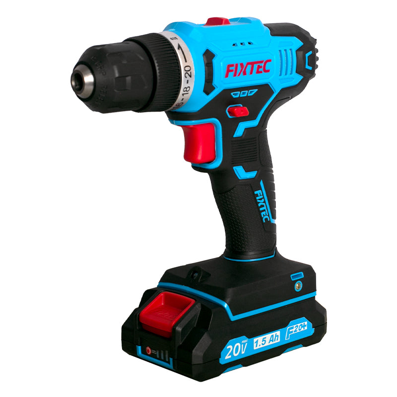 FixTec cordless drill two-speed switch