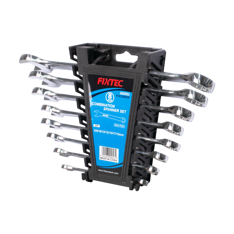 FixTec combination spanners open and ring end