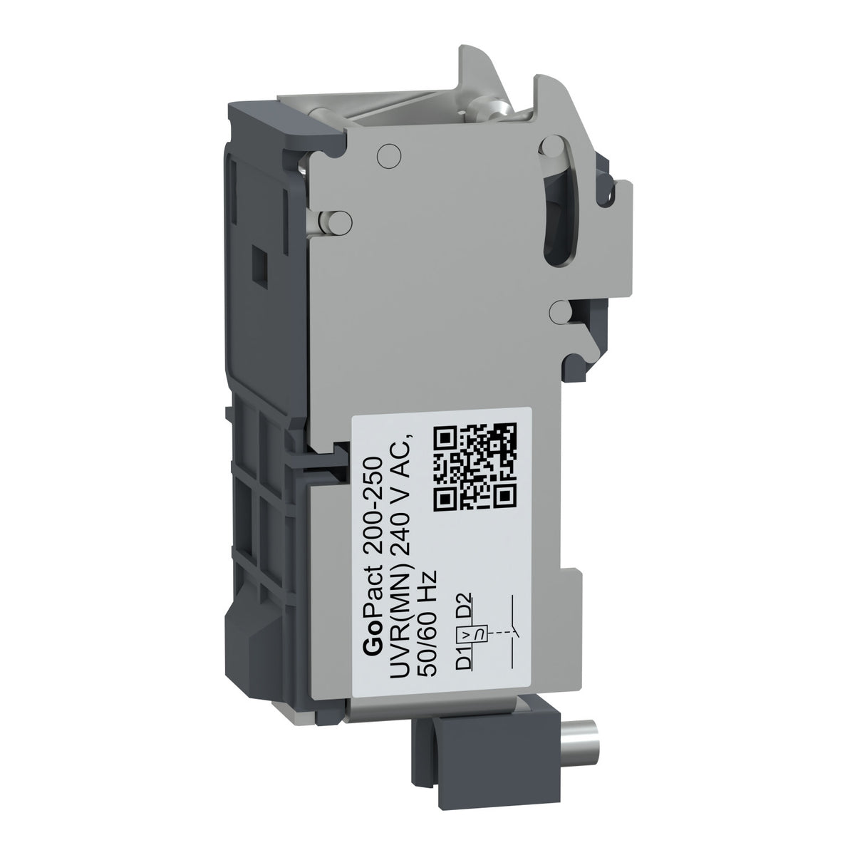Schneider Electric G20-25UVR240AC - MN undervoltage release, GoPact MCCB 200/250, 240VAC 50/60Hz - SKU G20-25UVR240AC