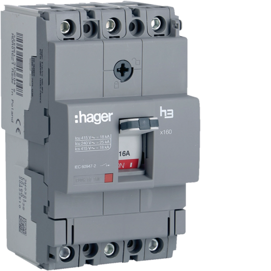 Hager hager-hda-h3-plus-mccb-fixed-thermal-magnetic-18-ka product image