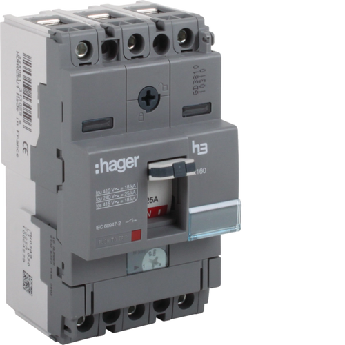 Hager hager-hda-h3-plus-mccb-adjustable-thermal-magnetic-18-ka product image