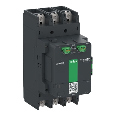 Schneider Electric TeSys Giga Advanced High-Power Contactor LC1G265KUEN | 3-Pole (3NO), AC-3 265A, 200-500V AC/DC Wide-Band Electronic Coil Smart Switch