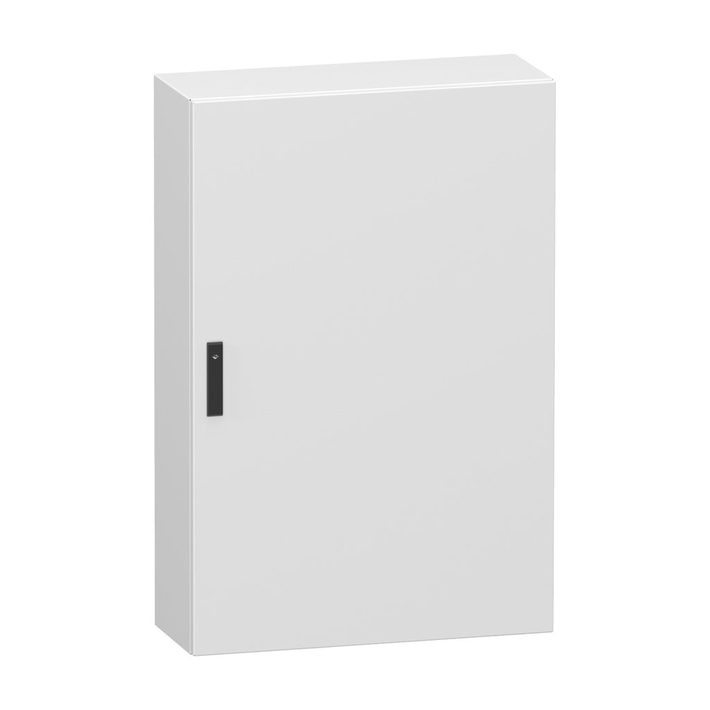 NSYCRN128300 | شنايدر إلكتريك باب فولاذي عادي، PanelSeT CRN، بدون لوحة تثبيت، 1200x800x300 مم، IP66، IK10، RAL7035