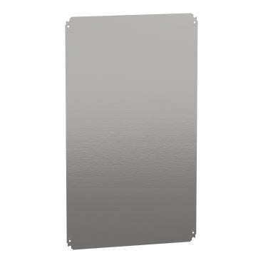 Schneider Electric NSYMM106 | Plain Mounting Plate 1000x600mm, Galvanized Steel