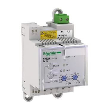 Schneider Electric 56173 Vigirex RH99M Earth-Leakage Relay 0.03–30A 0–4.5s 240V Manual Reset