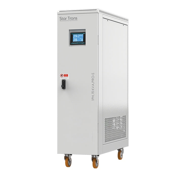 Star Trans PRO-S Servo استبليزر / مثبت جهد PRO-S-1PH-15KVA 15KVA فردي Phase