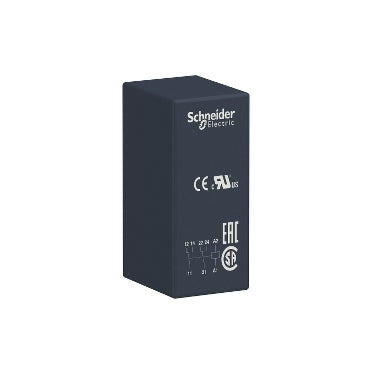 Schneider Electric RSB2A080P7 | Interface plug-in relay, 8 A, 2 CO, 230 V AC