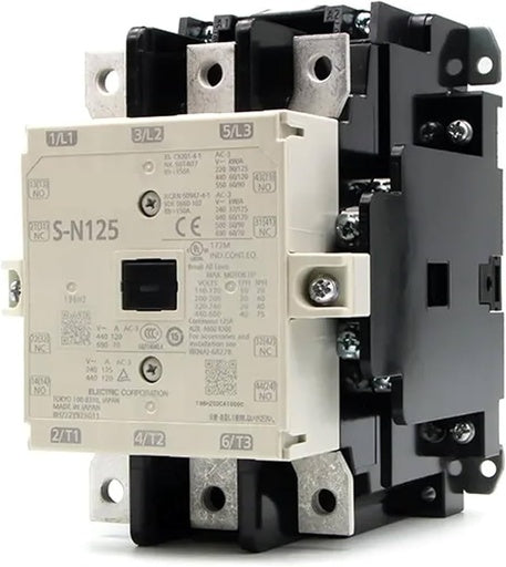 Mitsubishi Electric S-N Magnetic Contactor, 3-Pole 220V AC Coil