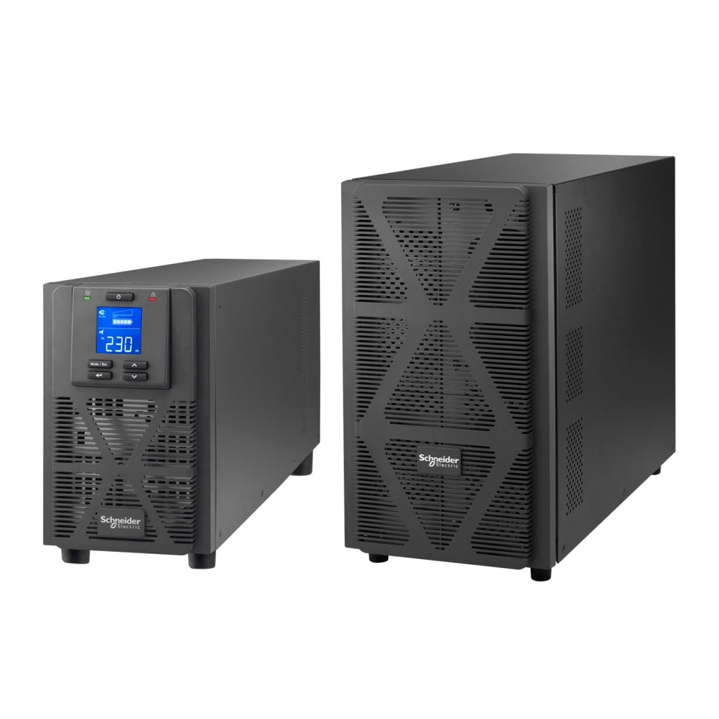 SRV10KIL | APC Easy UPS Online، بقدرة 10 كيلو فولت أمبير/10 كيلو وات، برجية، 230 فولت، مخرج سلكي صلب ثلاثي الأسلاك (1P+N+E)، ذكي