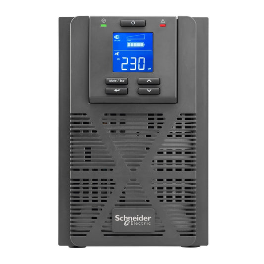 SRVS2KI | APC Easy UPS في وضع التشغيل، 2000 فولت أمبير/1600 وات، برج، 230 فولت، 4 مخارج IEC C13، فتحة بطاقة ذكية