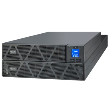 SRVS6KRIRK | شنايدر إلكتريك APC Easy UPS عبر الإنترنت - 6 كيلو فولت أمبير / 6 كيلو واط مزود طاقة غير متقطع (UPS) مزدوج التحويل قابل للتركيب على رف مع مجموعة قضبان ودعم بطارية خارجية