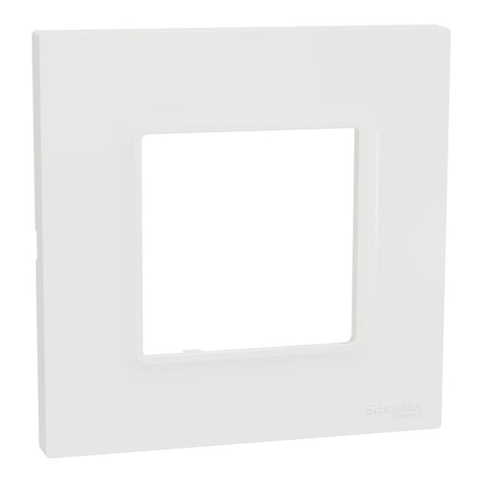 Schneider M3TB01_E2_WE | إطار غطاء، ميلوز E، مجموعتان، أبيض