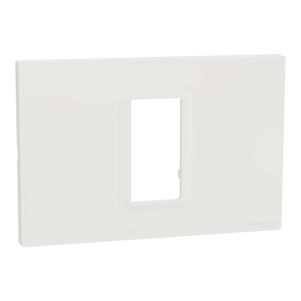 Schneider Electric M3TB01_WE | Cover frame, Miluz E, 1 gang, white