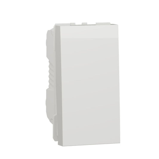 Schneider Electric NU316118 | Switch, New Unica, mechanism, 1-pole 1-way, 16AX, 1 module, screw terminals, untreated, IP