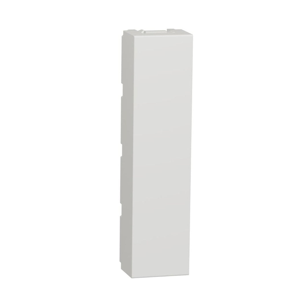 Schneider Electric NU986418 | Blind cover, New Unica, 1/2 modules, white