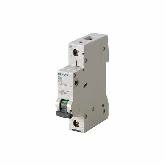 Siemens Miniature Circuit Breakers (MCB) | 1-Pole, 10kA, C Curve