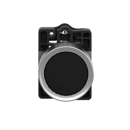 Schneider Electric XA2EA21 push-button, black Ø22 flush, 1NO, non-illuminated