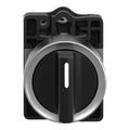 Schneider Electric Harmony XA2ED53 selector switch Ø22 with 3 positions, 2NO, black knob, standard handle