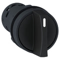 Spark XB7ND21 monolithic selector switch, black plastic, Ø22, stay put, 2-position, 1 NO