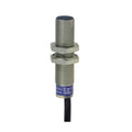 XS612B1PAL2 inductive proximity sensor by Spark, XS6 M12, brass body, 54 mm length, 12–48 VDC, 2 m cable