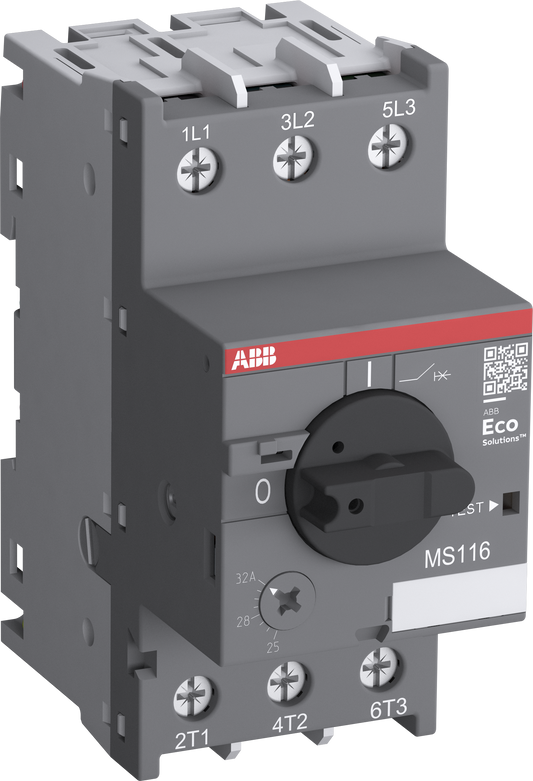 ABB 1SAM250000R1014 MS116-25 manual motor starter 20-25A 3P motor protection circuit breaker