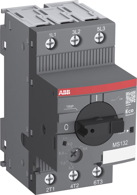 ABB 1SAM350000R1007 MS132-2.5 manual motor starter 1.6-2.5A 3P motor protection circuit breaker