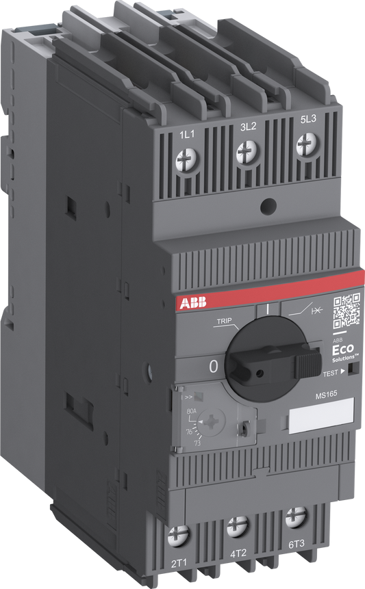 ABB 1SAM451000R1018 MS165-73 manual motor starter 62-73A 3P motor protection circuit breaker
