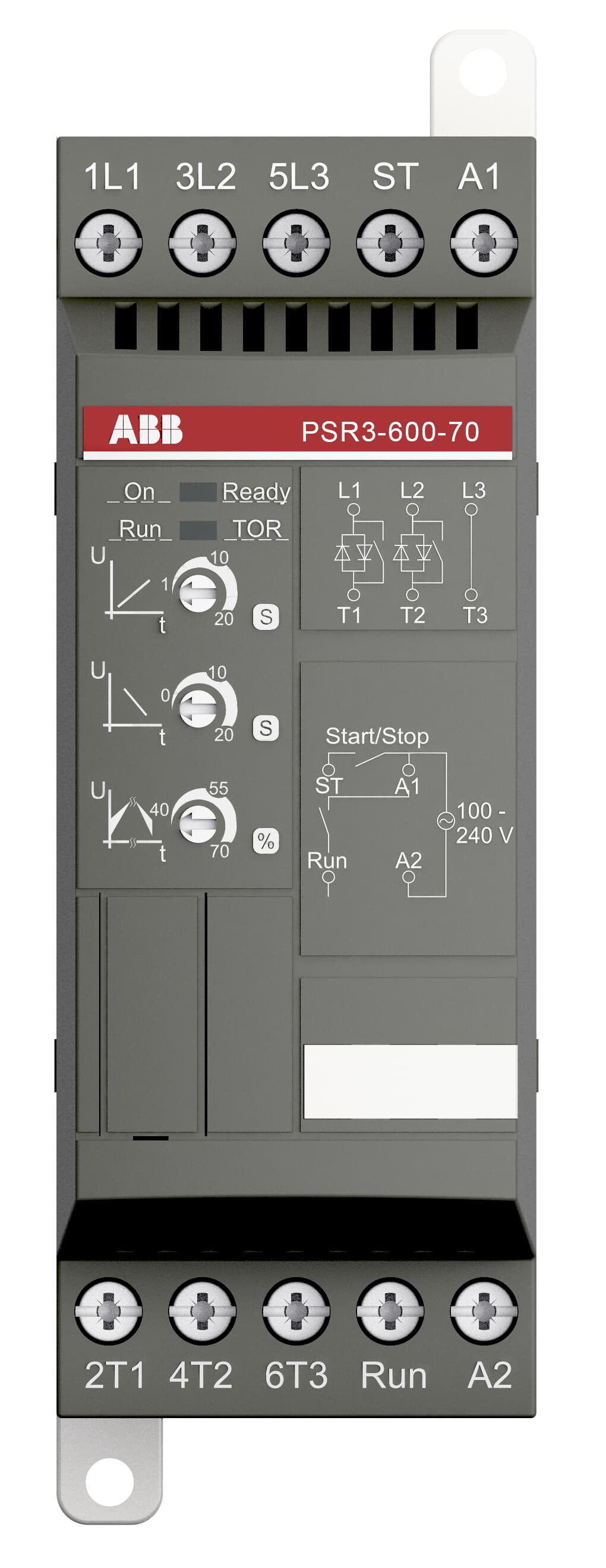 إيه بي بي ABB 1SFA896103R7000 | PSR3-600-70 سوفت ستارتر / بادئ تشغيل ناعم | 3 أمبير - إيه بي بي ABB part number 1SFA896103R7000