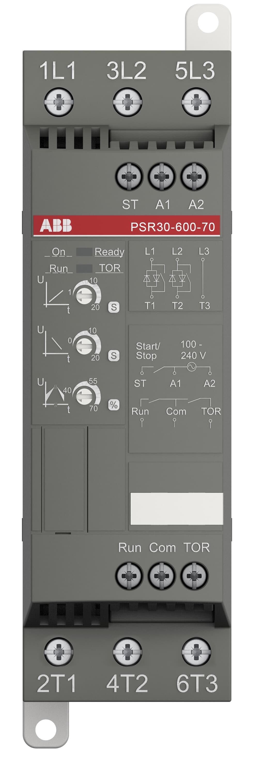 إيه بي بي ABB 1SFA896109R7000 | PSR30-600-70 سوفت ستارتر / بادئ تشغيل ناعم | 30 أمبير - إيه بي بي ABB part number 1SFA896109R7000