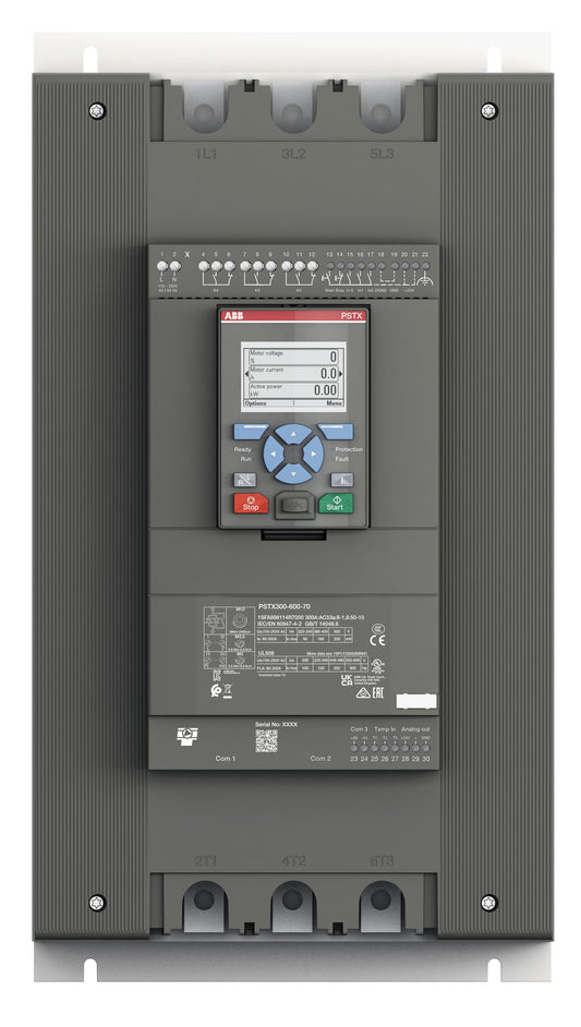 إيه بي بي ABB 1SFA898114R7000 | PSTX300-600-70 سوفت ستارتر / بادئ تشغيل ناعم | 300 أمبير - إيه بي بي ABB part number 1SFA898114R7000