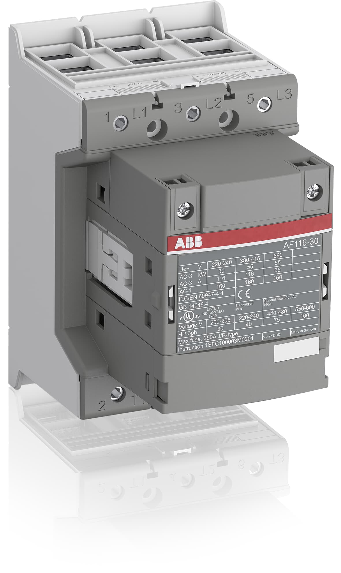 ABB 1SFL427001R1300 | AF116-30-00-13 Contactors - ABB part number 1SFL427001R1300