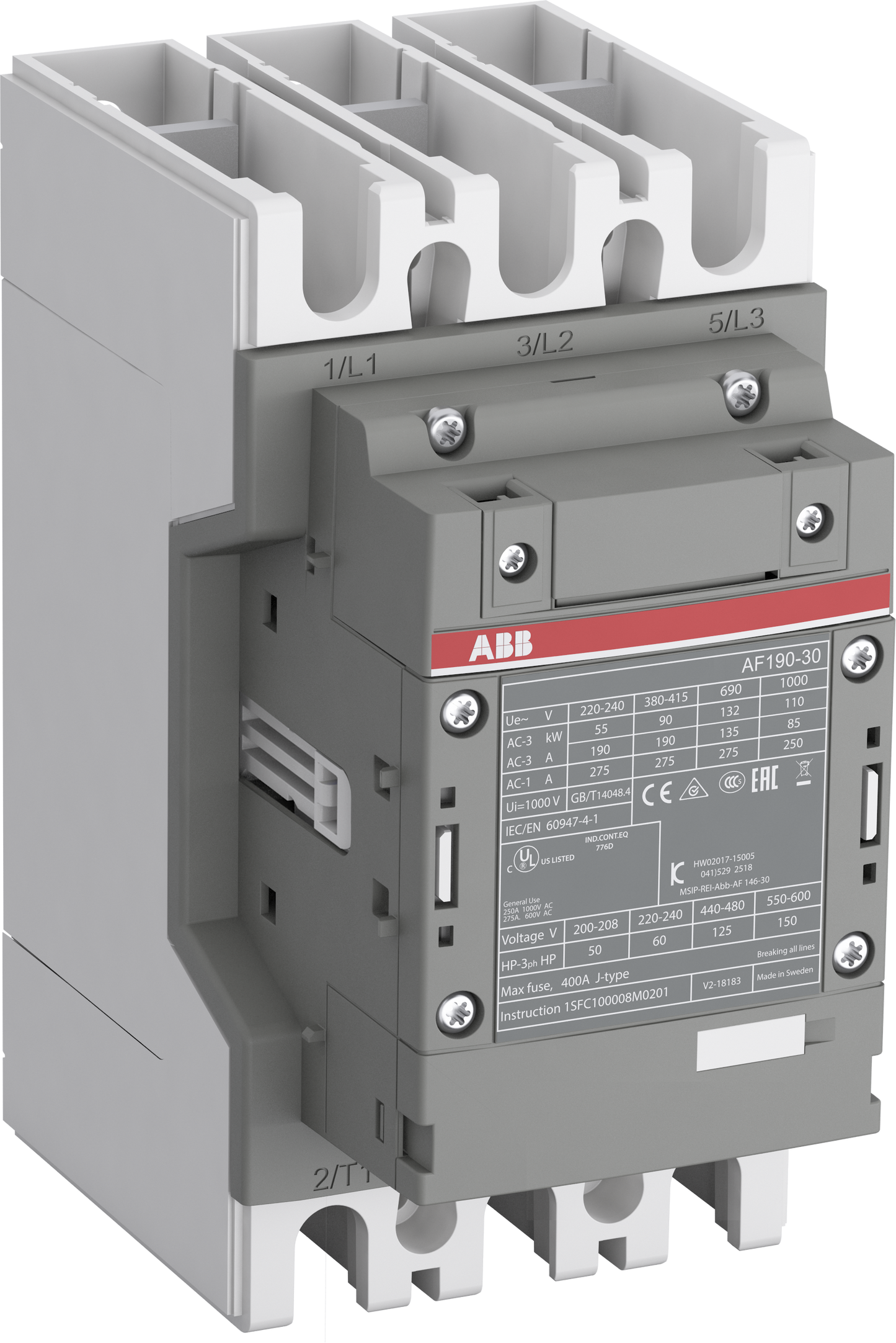 ABB 1SFL487002R1300 | AF190-30-00-13 Contactors - ABB part number 1SFL487002R1300