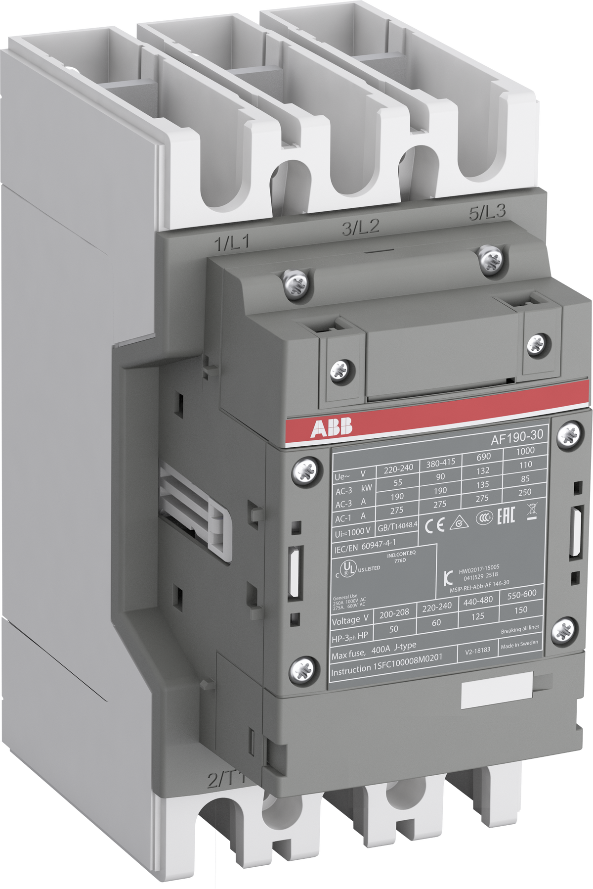 ABB 1SFL487002R1300 | AF190-30-00-13 Contactors - ABB part number 1SFL487002R1300