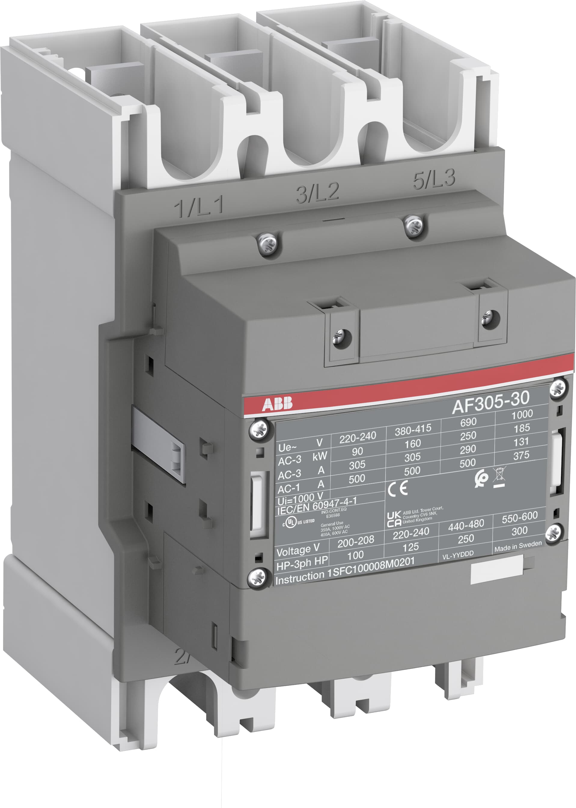 ABB 1SFL587002R1300 | AF305-30-00-13 Contactors - ABB part number 1SFL587002R1300