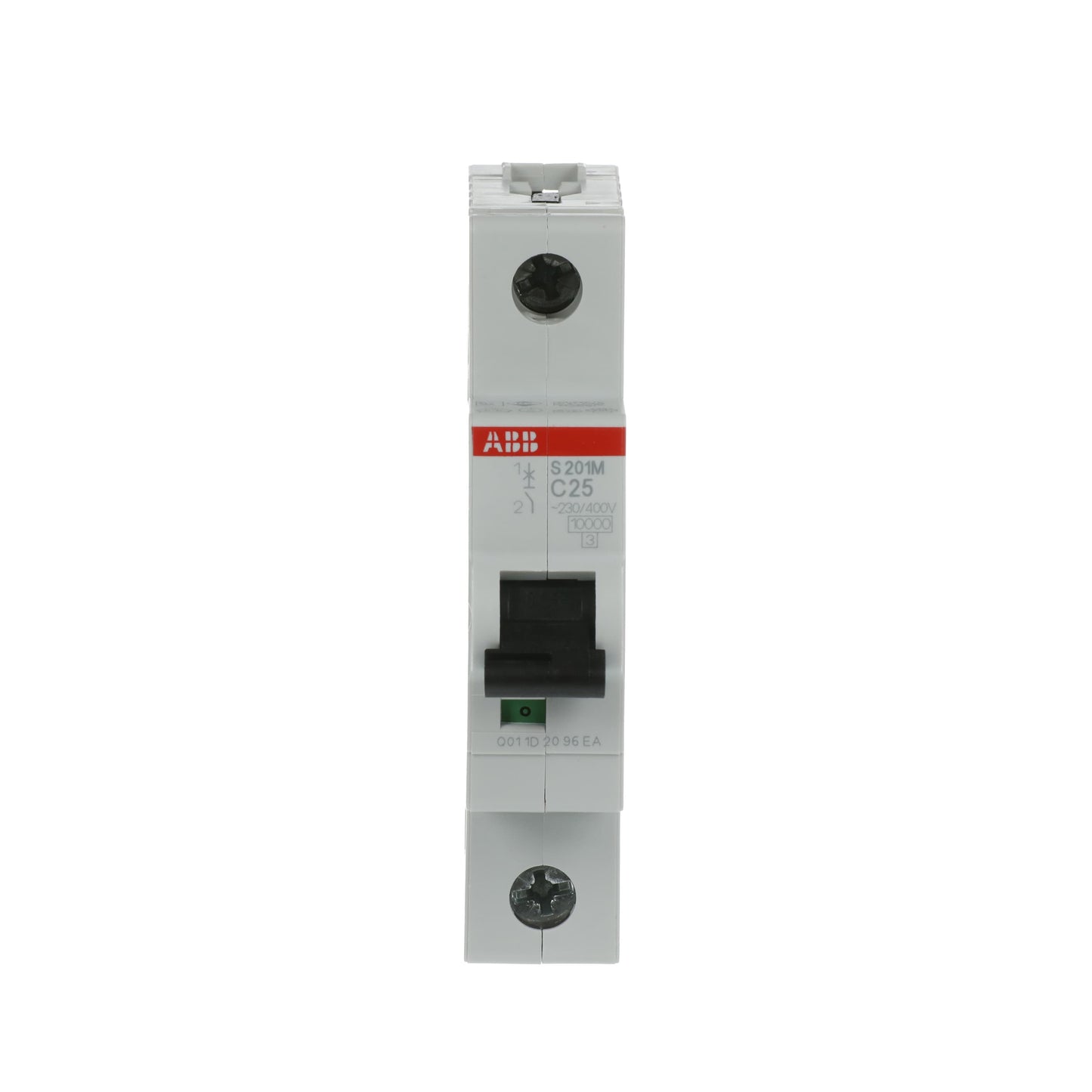 ABB 2CDS271001R0254 | S201M-C25 Miniature Circuit Breakers | 25 A, 1P, 10 kA (inferred from family), C - ABB part number 2CDS271001R0254